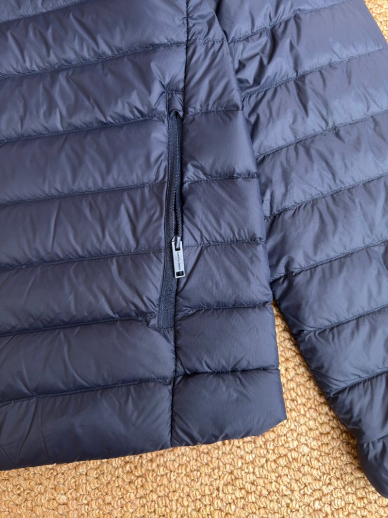Canada Goose Lightweight Down Puffer Jacket Navy UA Rep view