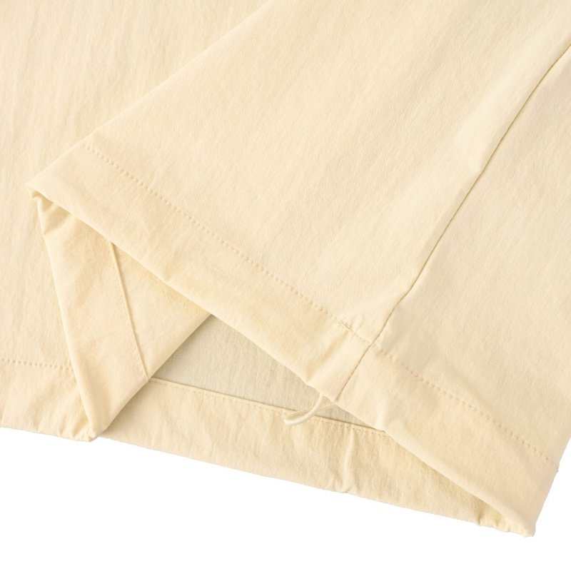 Salomon Utility Zip Pocket Ice-Sense Short Sleeve T-Shirt Beige view