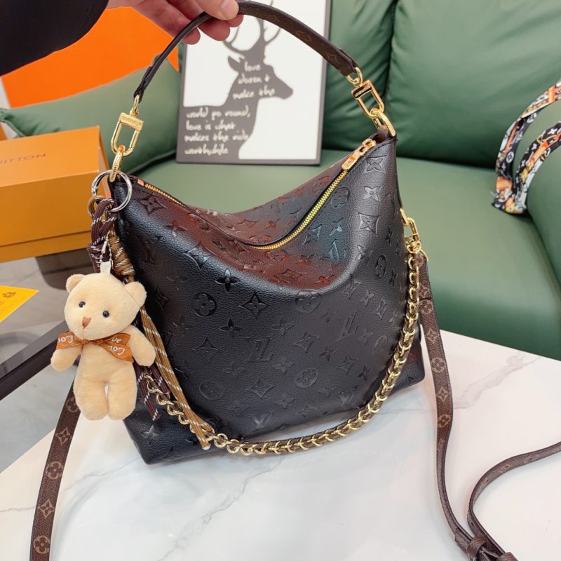 Louis Vuitton Multipass Shoulder Bag Black Leather Replica