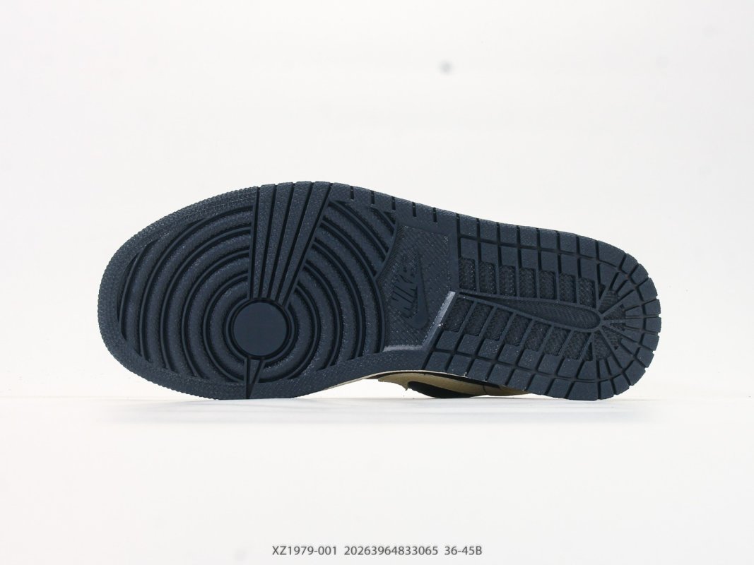 Jordan Air Jordan 1 Low Cream Black UA Replica Sneaker view
