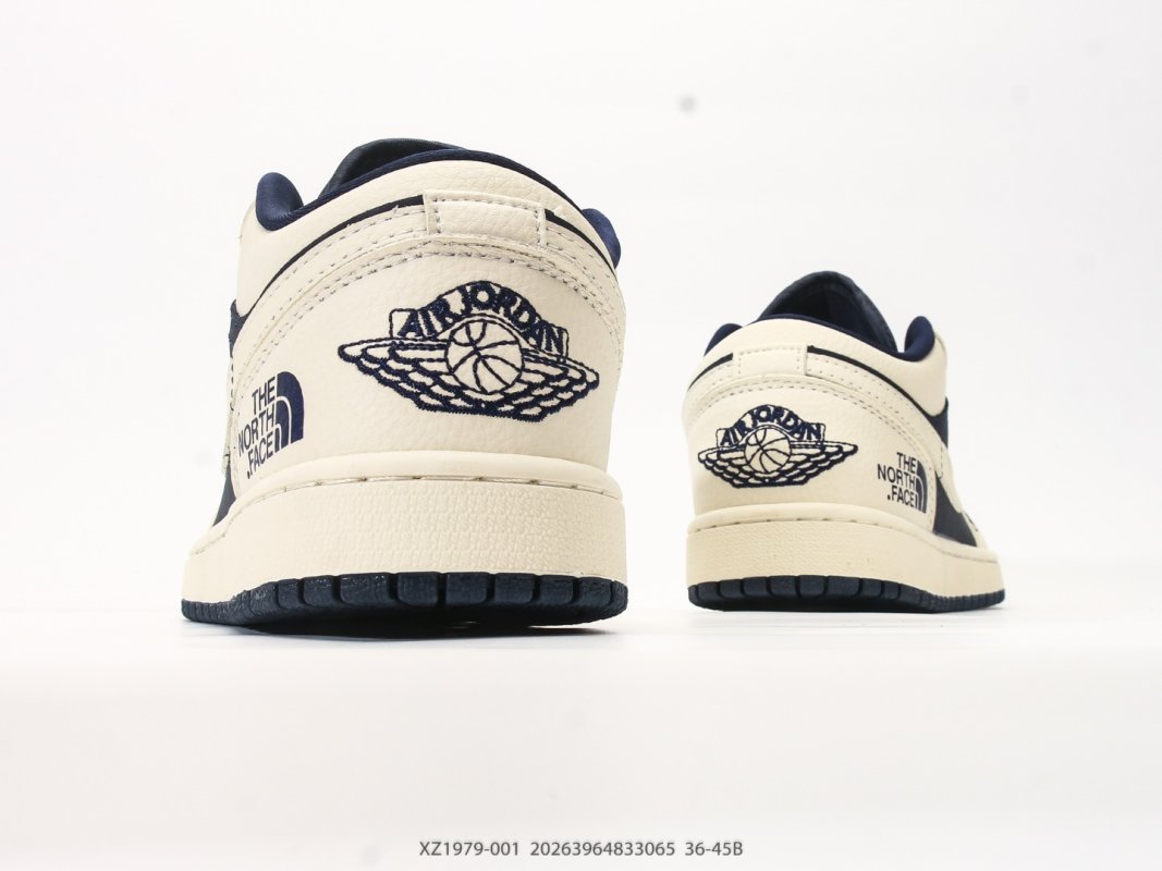 Jordan Air Jordan 1 Low Cream Black UA Replica Sneaker view
