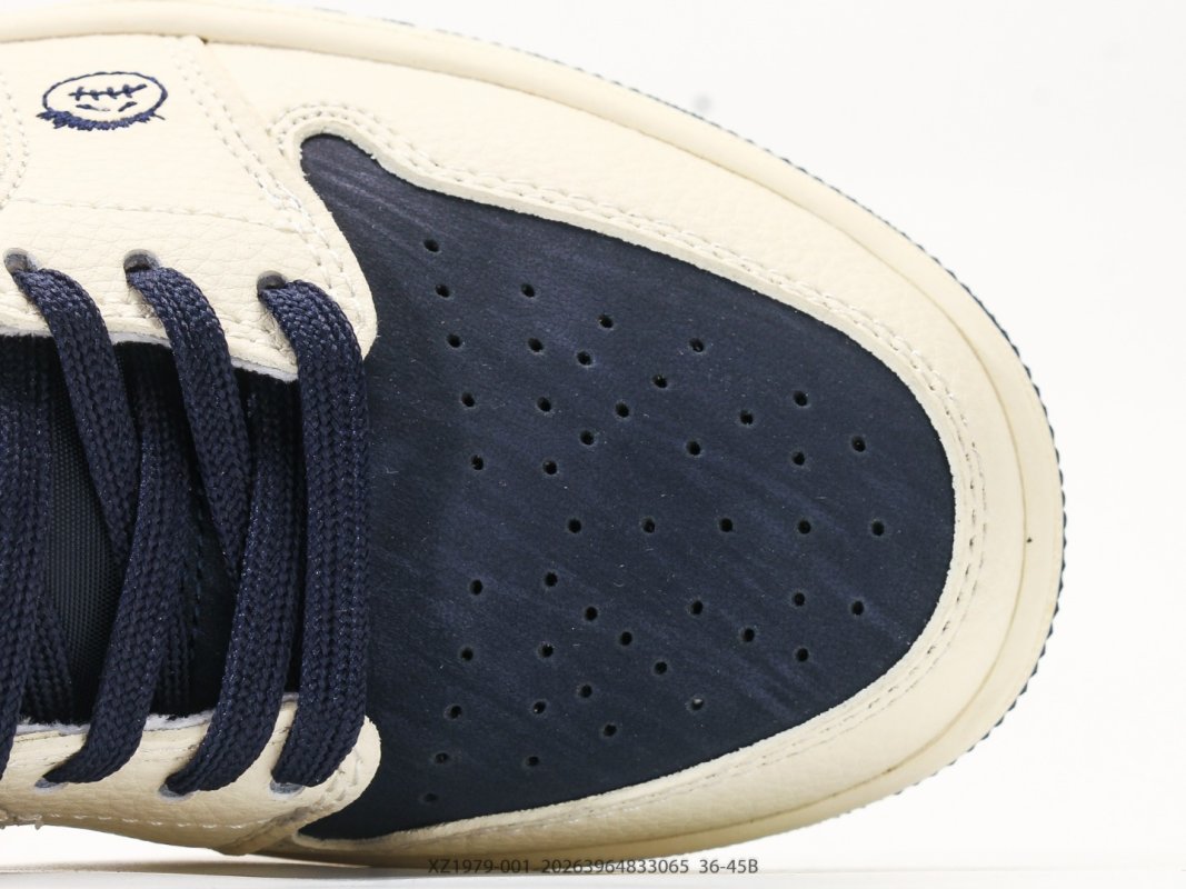 Jordan Air Jordan 1 Low Cream Black UA Replica Sneaker view