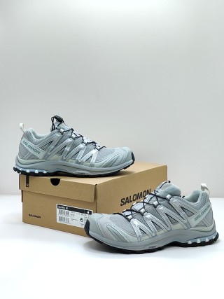 Salomon XA Pro 3D Suede Silver White Trail Running Shoe