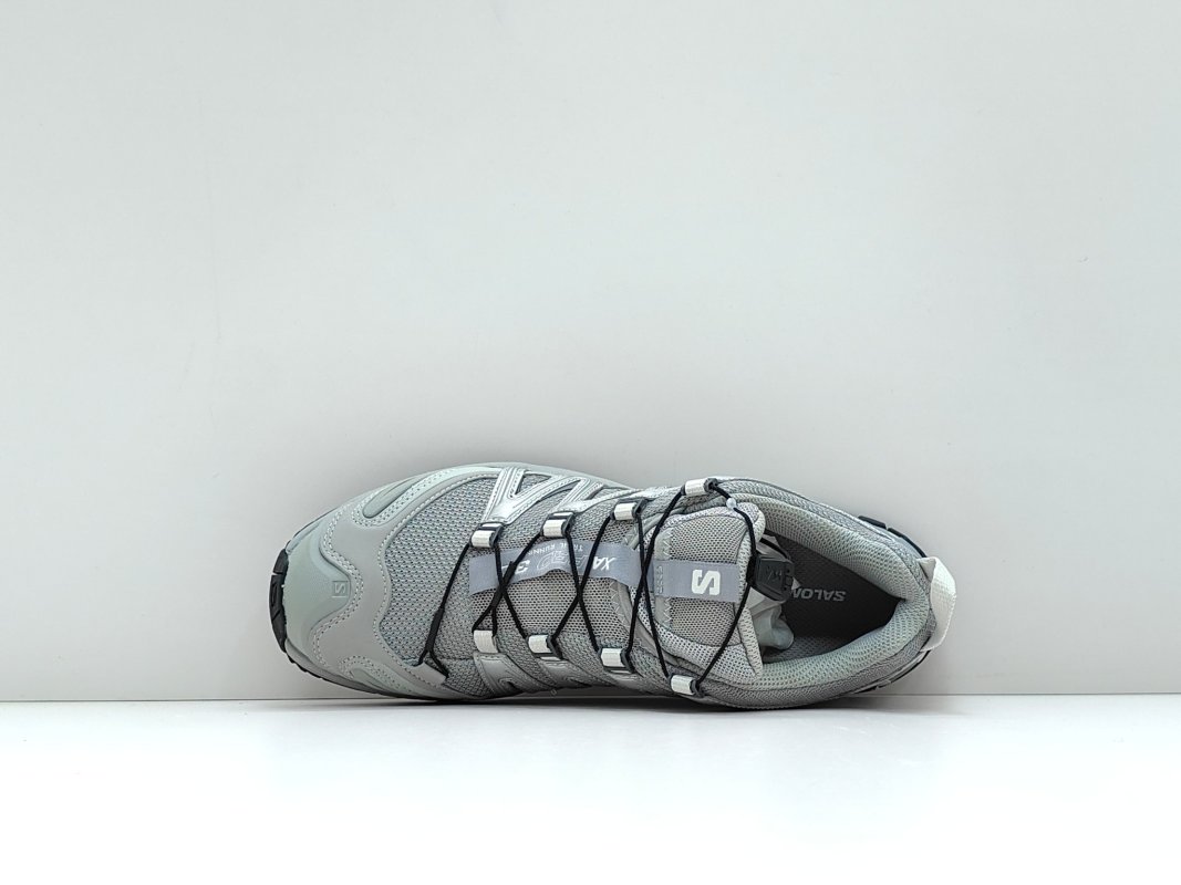 Salomon XA Pro 3D Suede Silver White Trail Running Shoe view