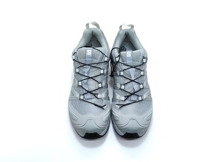 Salomon XA Pro 3D Suede Silver White Trail Running Shoe view 6