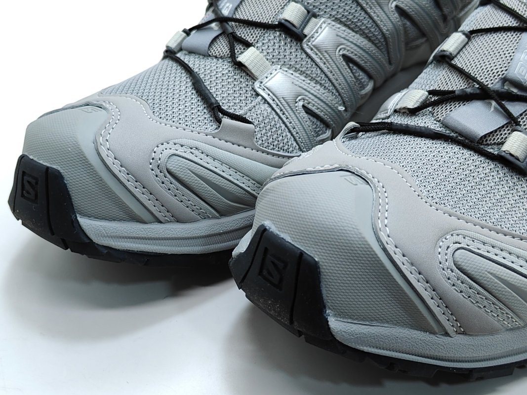 Salomon XA Pro 3D Suede Silver White Trail Running Shoe view