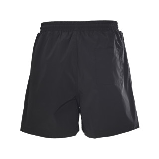 Brunello Cucinelli Logo Embroidered Beach Shorts Black view 3