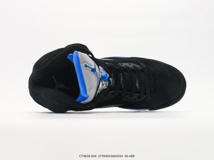 Jordan Air Jordan 5 Racer Blue Black view 3