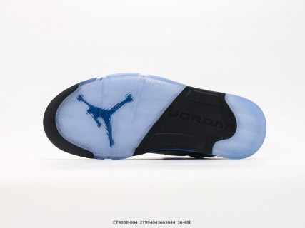 Jordan Air Jordan 5 Racer Blue Black view 4
