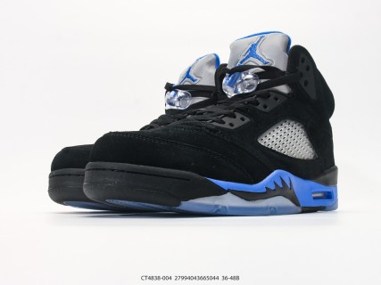 Jordan Air Jordan 5 Racer Blue Black view 5