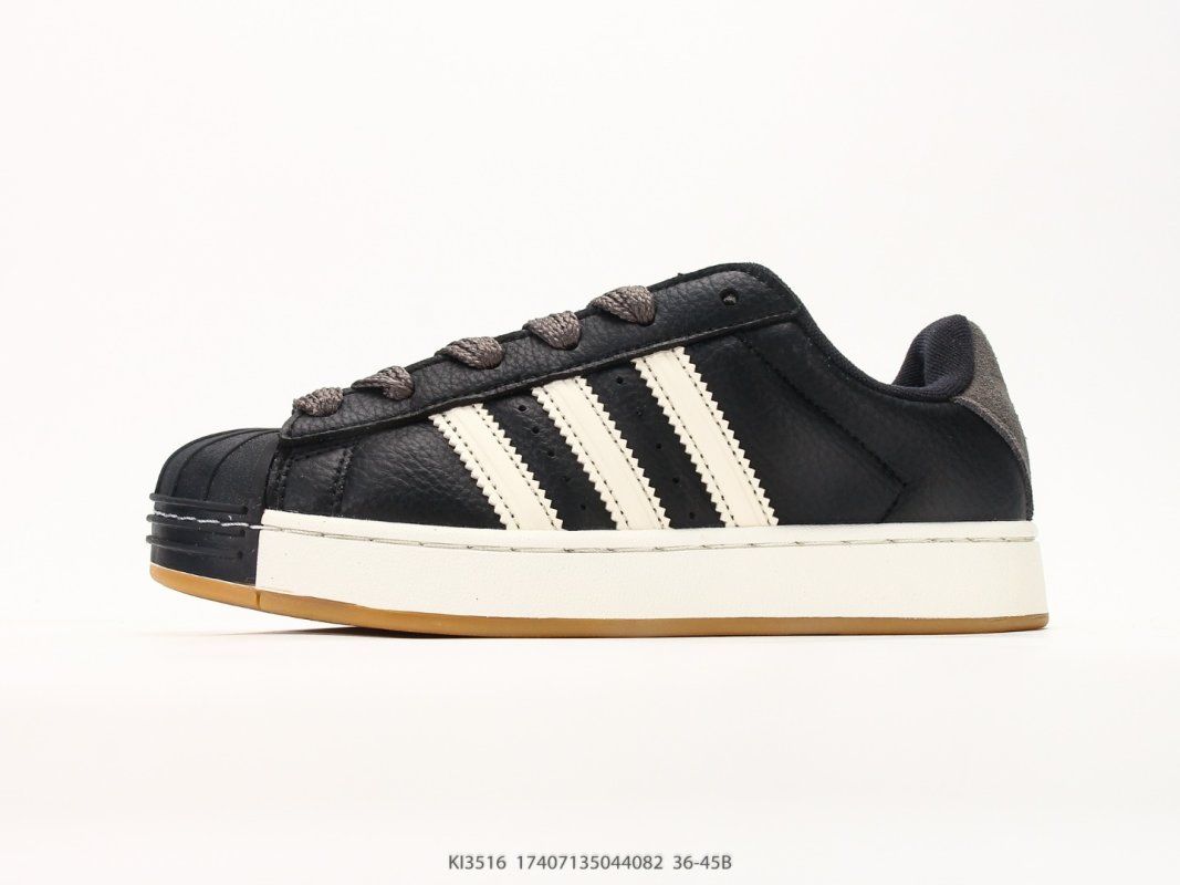 Adidas Grand Court Black White Gum Sole UA Replica