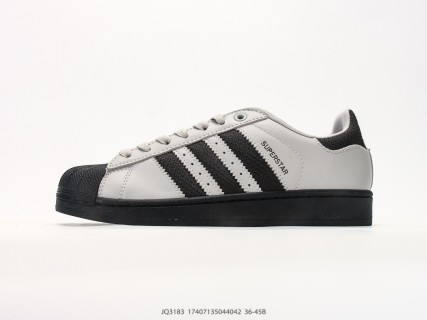 Adidas Grand Court Black White Gum Sole UA Replica view 2