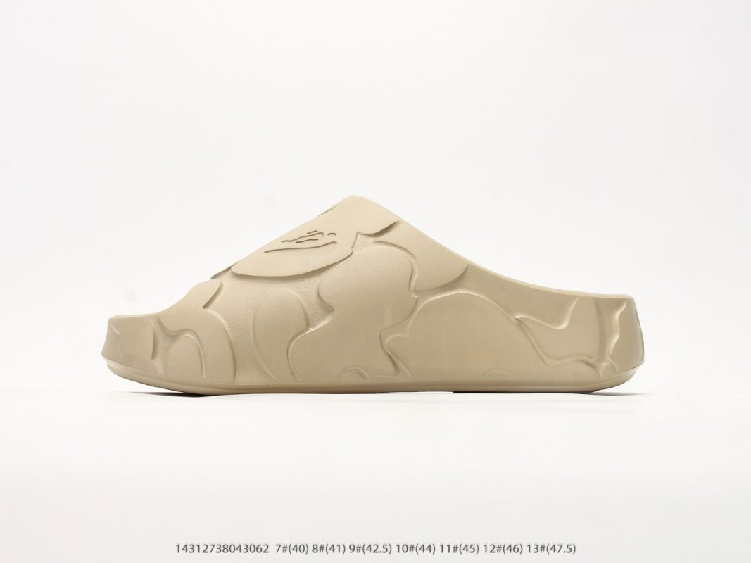 Bape Ape Head EVA Slide Sandal Beige view