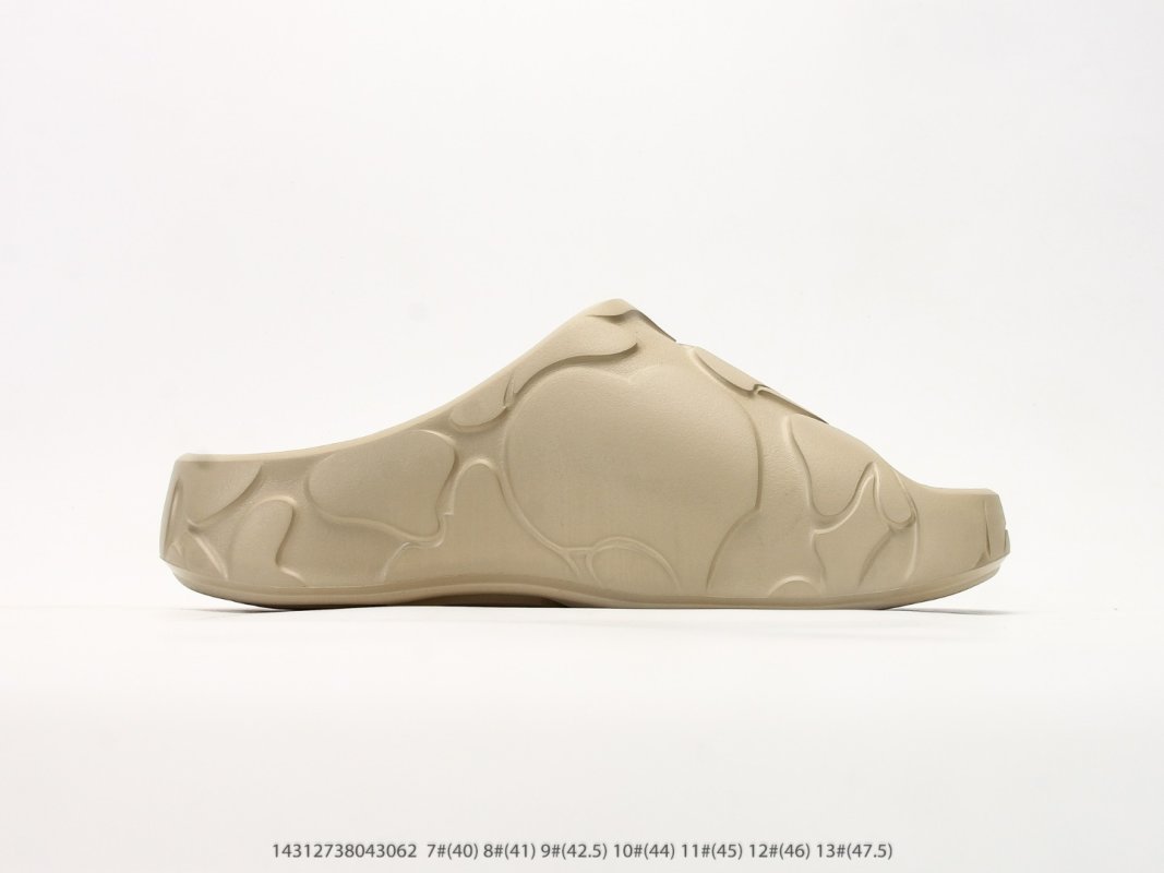 Bape Ape Head EVA Slide Sandal Beige view