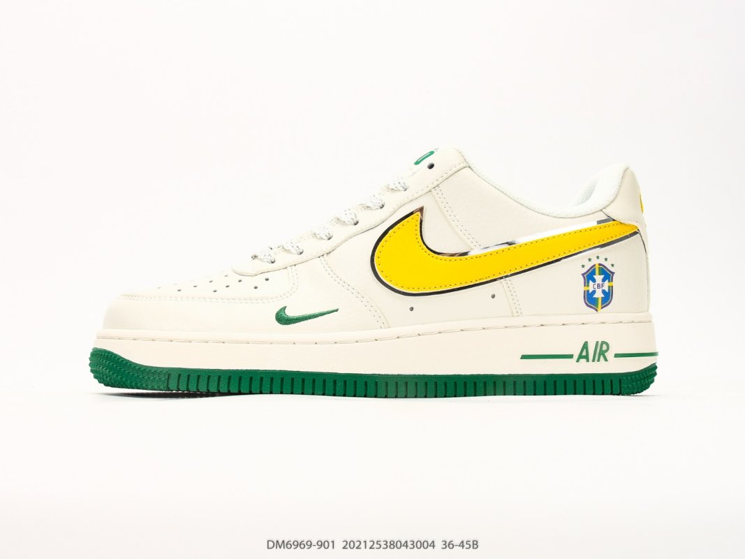 Nike Air Force 1 '07 Low Cream Yellow Green
