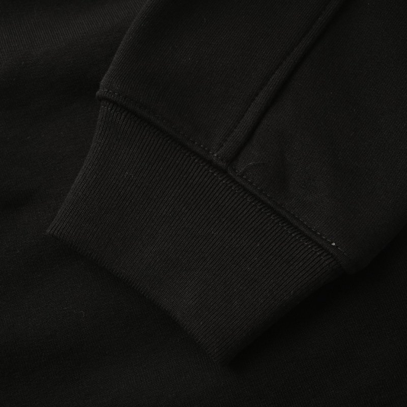LOEWE Dual-Tone Embroidered Zip Hoodie Black view