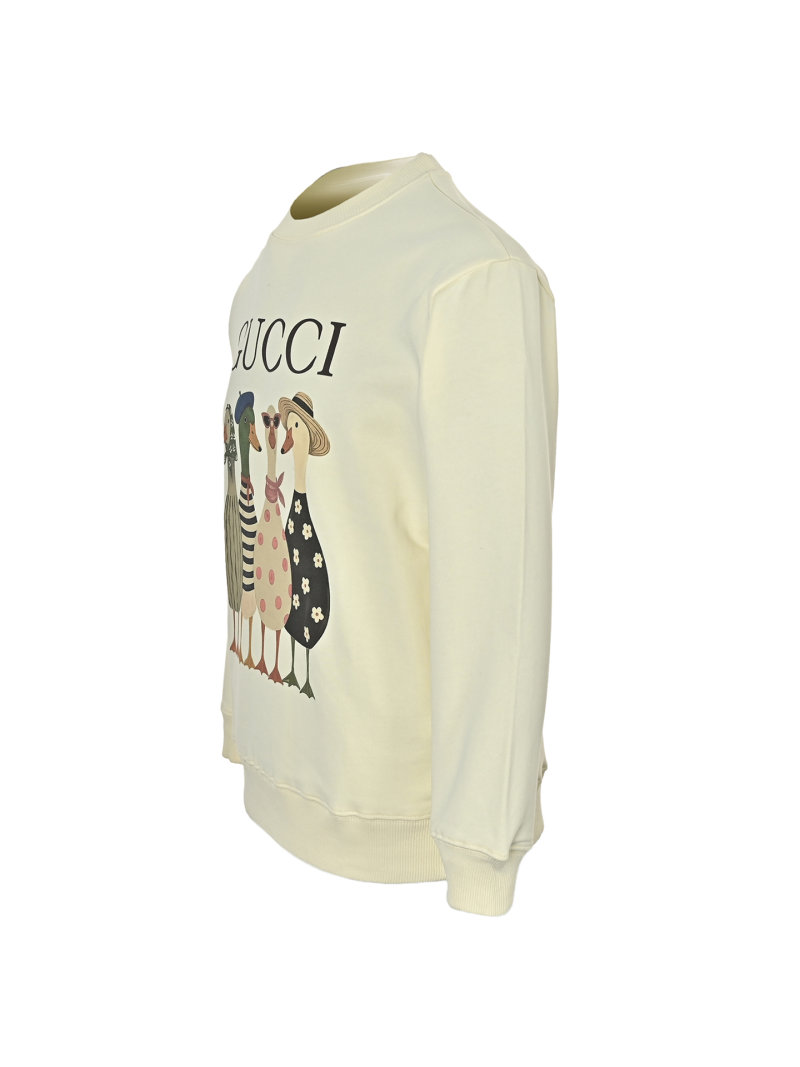 Gucci Cartoon Characters Cream Sweatshirt | UA Replica view
