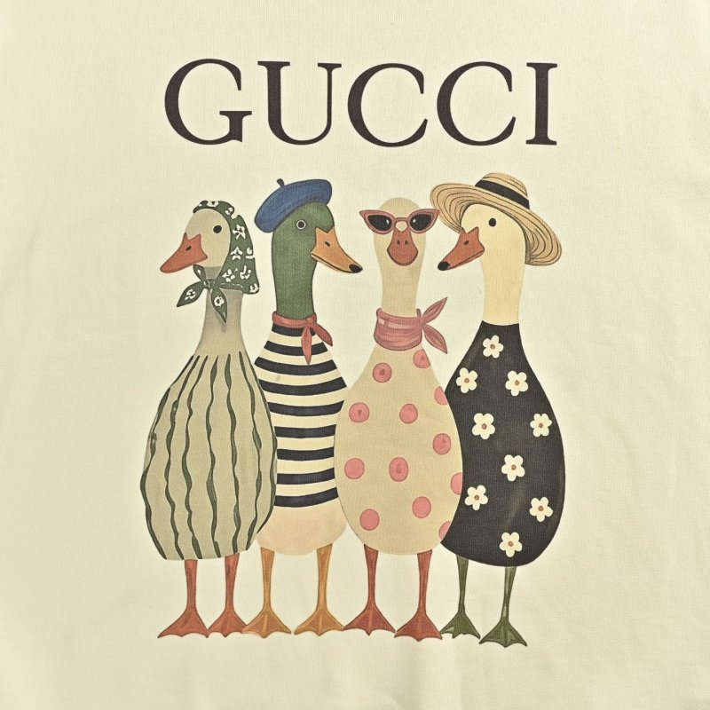 Gucci Cartoon Characters Cream Sweatshirt | UA Replica view