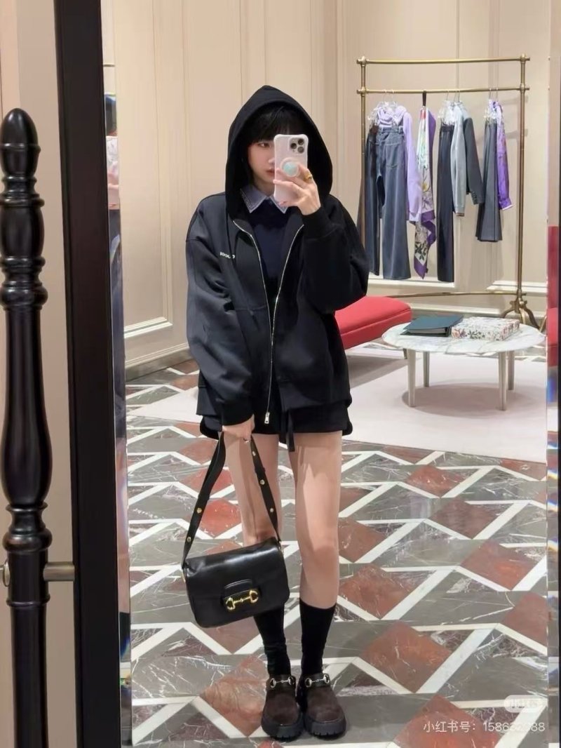 Dior Black Zip Hoodie Track Jacket view