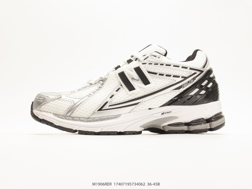 New Balance M1906 White Black Grey Dad Shoe Replica