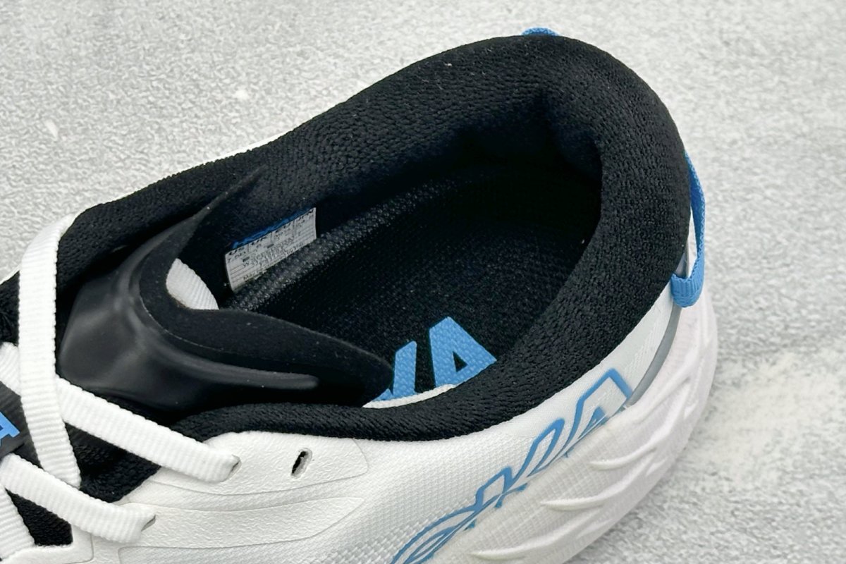 HOKA Speedgoat 7 Trail Running Shoe White Lime Blue view