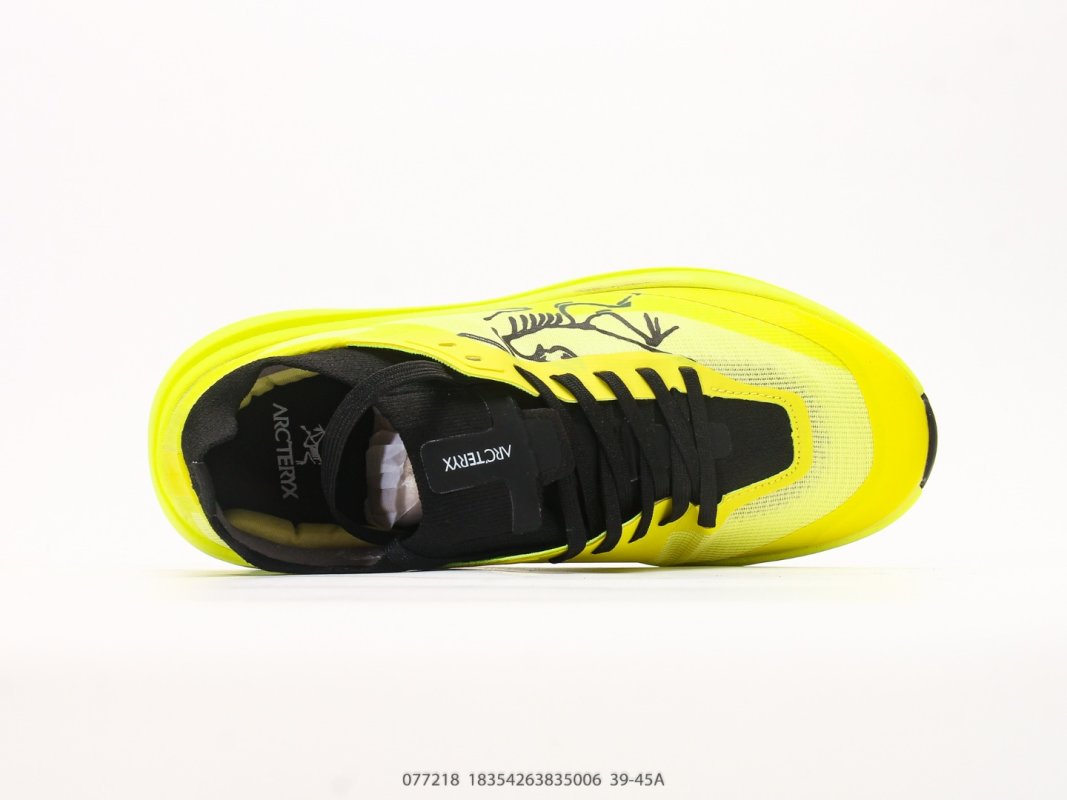Arc'teryx Sylan Low-Top Trail Running Shoe Neon Yellow view