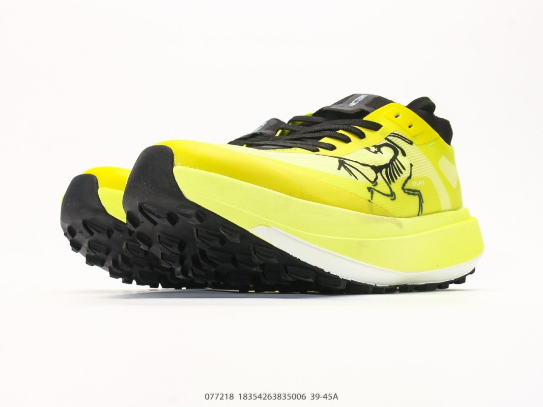 Arc'teryx Sylan Low-Top Trail Running Shoe Neon Yellow view