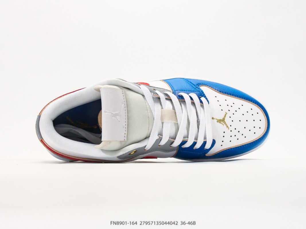 Jordan Air Jordan 1 Low Philippines White Blue Red view