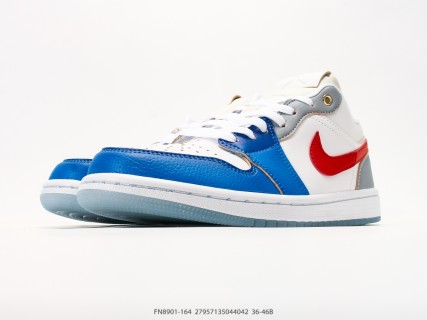 Jordan Air Jordan 1 Low Philippines White Blue Red view 5