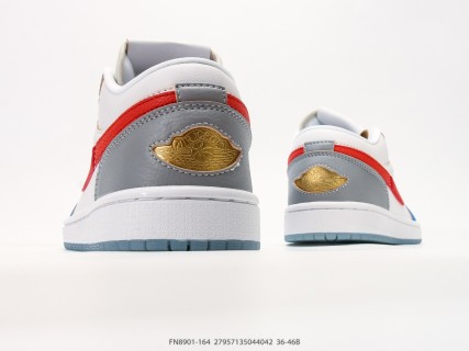 Jordan Air Jordan 1 Low Philippines White Blue Red view 6