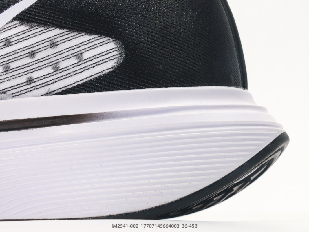 Nike Air Zoom Pegasus 42 Black White UA Replica Running Shoe view