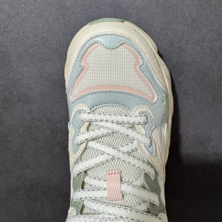 FILA Fern Chunky Sneaker Cream Sage Green view 6