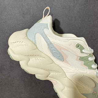 FILA Fern Chunky Sneaker Cream Sage Green view 8