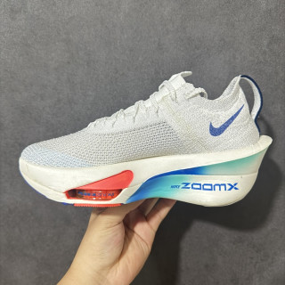 Nike Zoom VaporFly Next% 3 Prototype White Blue Red view 2