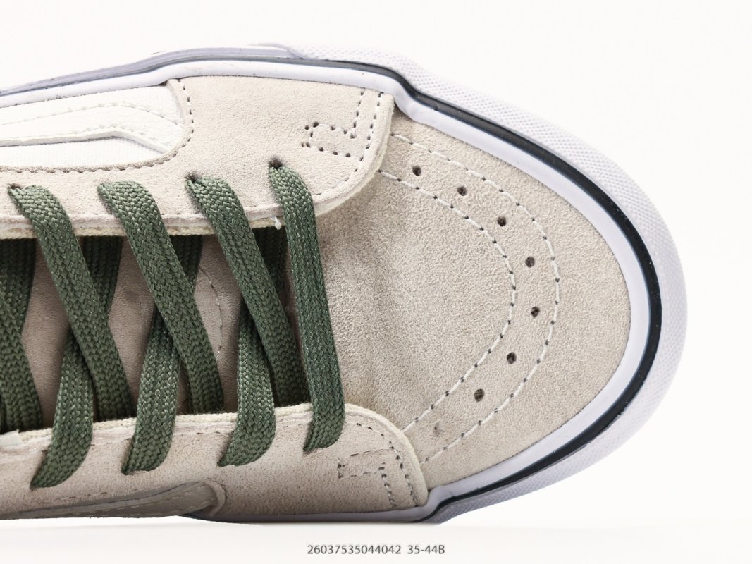 Vans SK8-Low Classic White Canvas Skate Shoe view