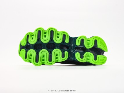 Mizuno Wave Prophecy 15 Black Neon Green Low Top Running Shoe view 4