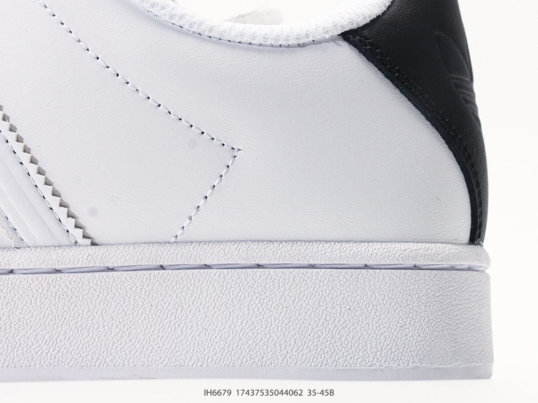 Adidas Superstar XLG White Black Shell Toe Platform Sneaker view