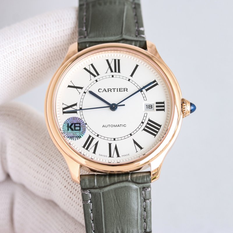 Cartier Ballon Bleu 40mm Rose Gold Automatic Watch Rep