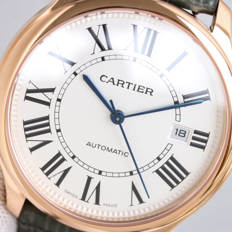 Cartier Ballon Bleu 40mm Rose Gold Automatic Watch Rep view