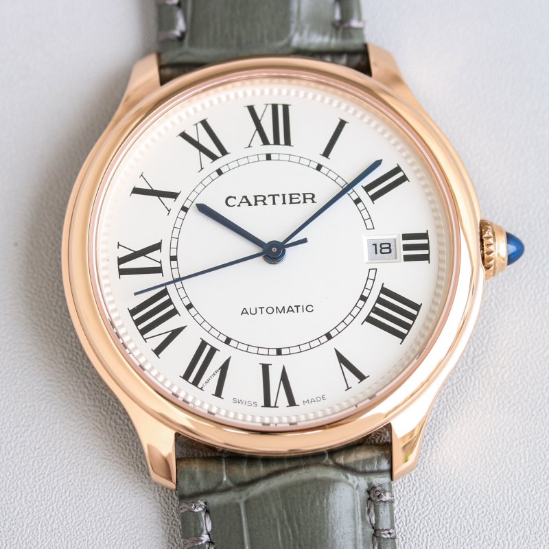Cartier Ballon Bleu 40mm Rose Gold Automatic Watch Rep view