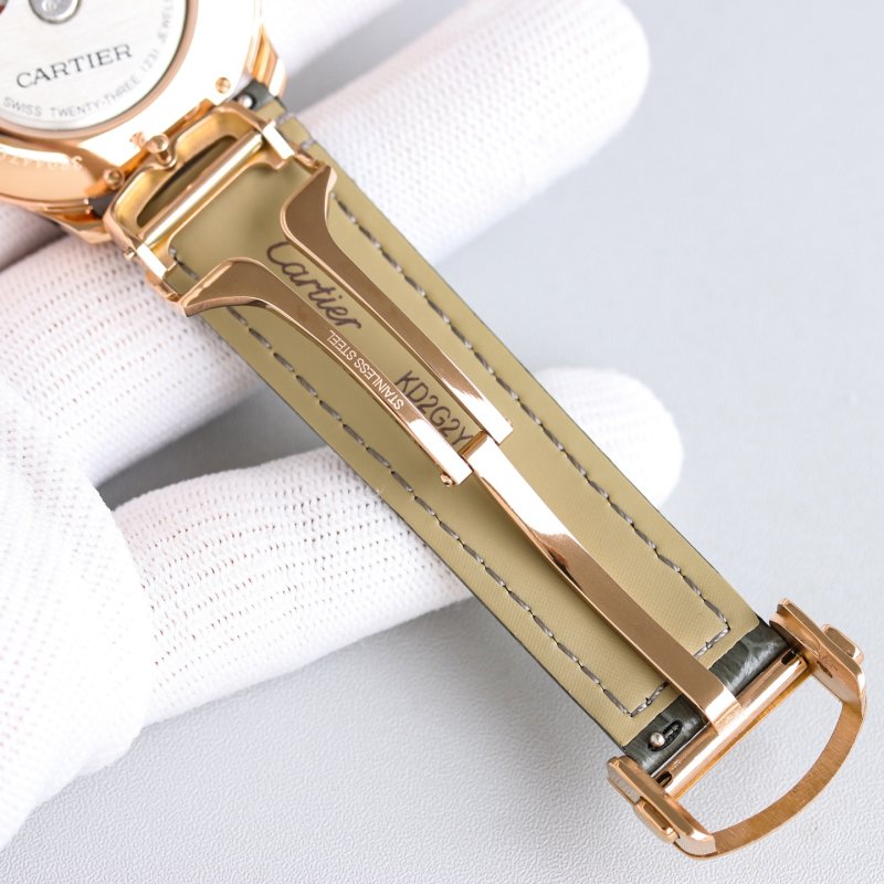Cartier Ballon Bleu 40mm Rose Gold Automatic Watch Rep view
