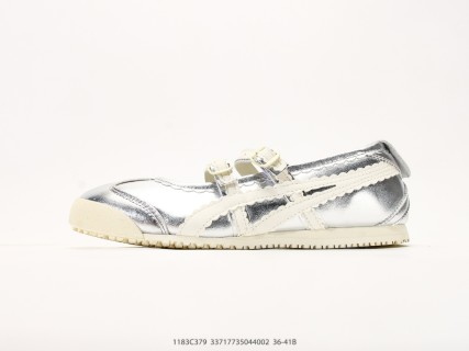 Onitsuka Tiger Mexico 66 Cream Silver Mary Jane UA Replica