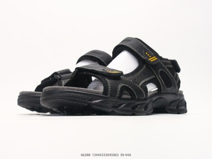 Ecco Offroad Leather Sandal Black Gold - UA Replica view 5