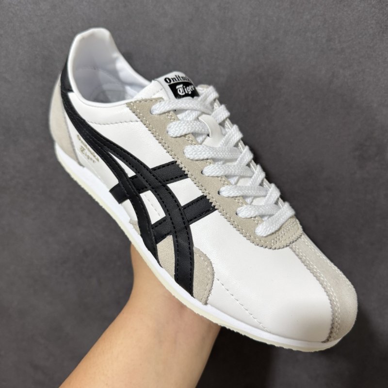 Onitsuka Tiger Runspark White Black Low Casual Sneaker view