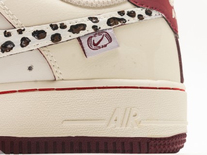 Nike Air Force 1 Low Wild Berry Leopard Shadow UA Replica view 7