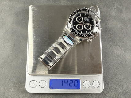 Rolex Daytona Black Dial Chronograph Steel Watch view 13