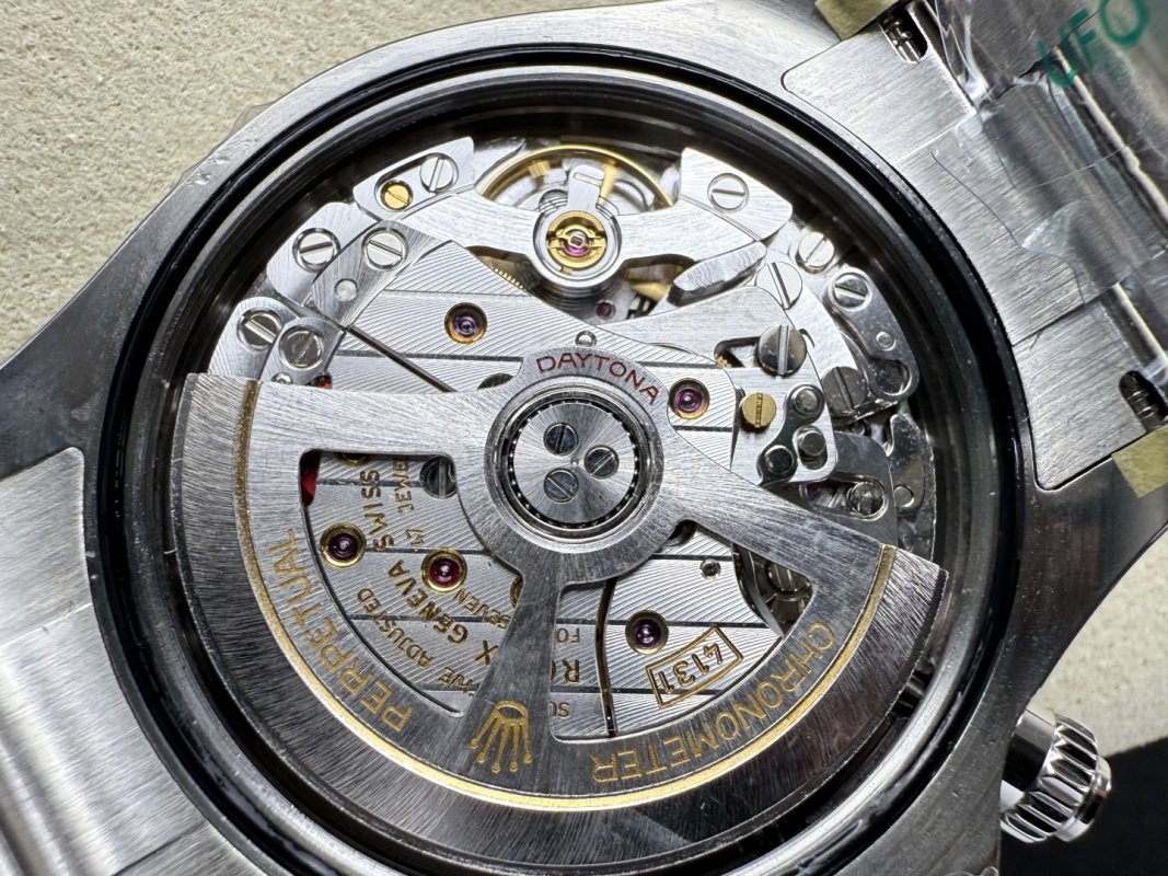 Rolex Daytona Black Dial Chronograph Steel Watch view