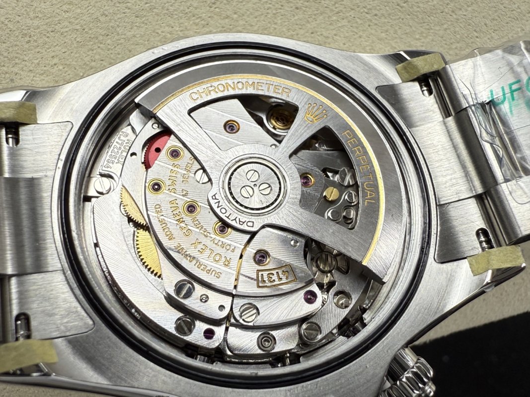 Rolex Daytona Black Dial Chronograph Steel Watch view