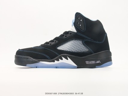 Jordan Air Jordan 5 Retro Black University Blue