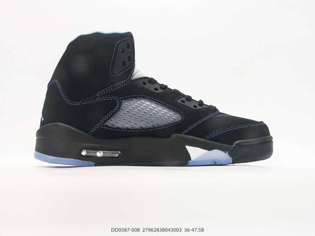 Jordan Air Jordan 5 Retro Black University Blue view